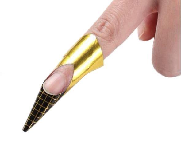 100st Nagelmallar för Nagelförlängning