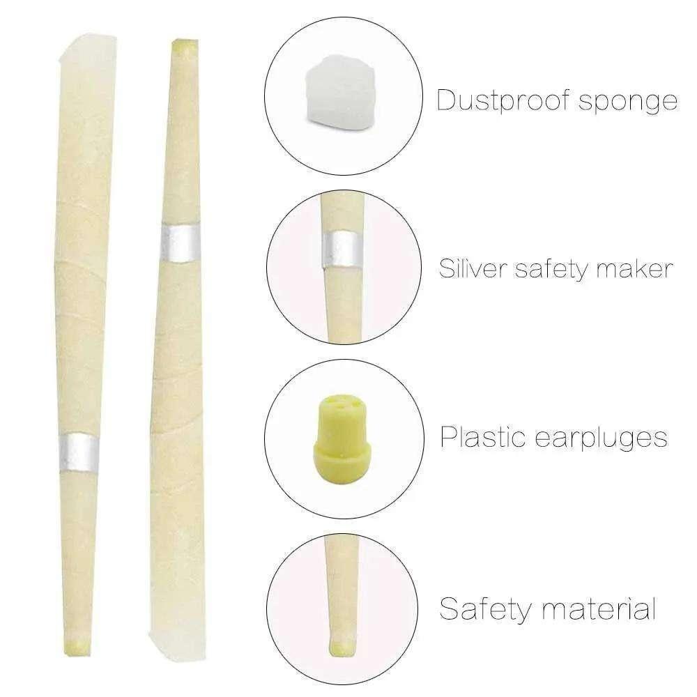 10-pack Öronljus - Bivax - Aromaterapi