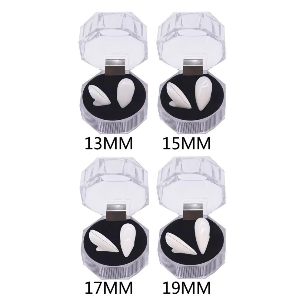 13mm - Vampyrtänder för Halloween och Maskerad – Skapa Vampyrlooken