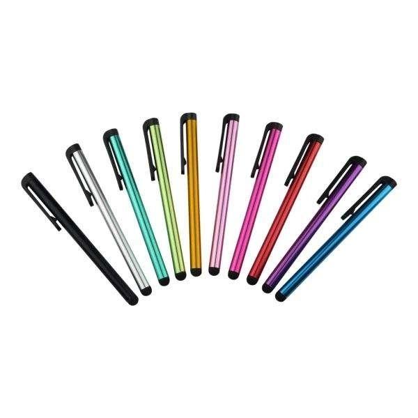 10-pack Stylus Touchpennor i Metallic - Pekskärmskontroll med Stil