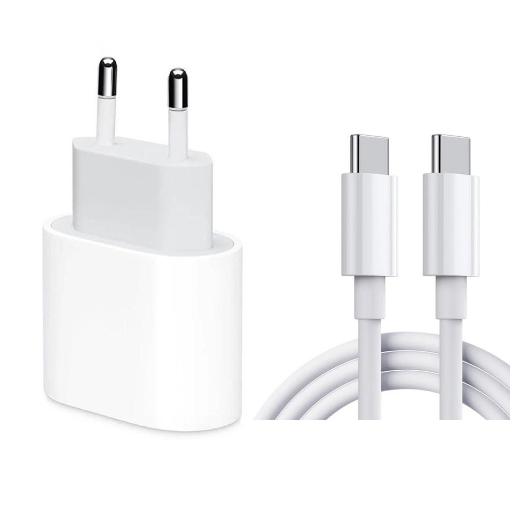 2-pack Samsung Snabbladdare - Adapter & Kabel 20W USB-C 2m