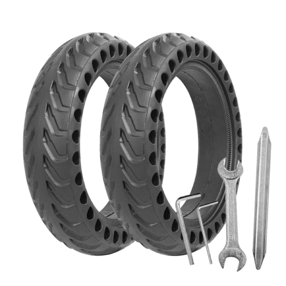 2 tires + tire tool - Xiaomi - Puncture free - Honeycomb