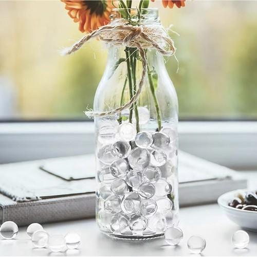 4000st Transparent Vatten kristaller Vattenpärlor 1cm