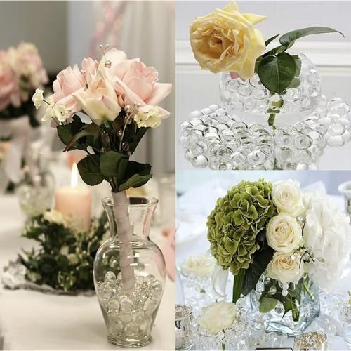 4000st Transparent Vatten kristaller Vattenpärlor 1cm