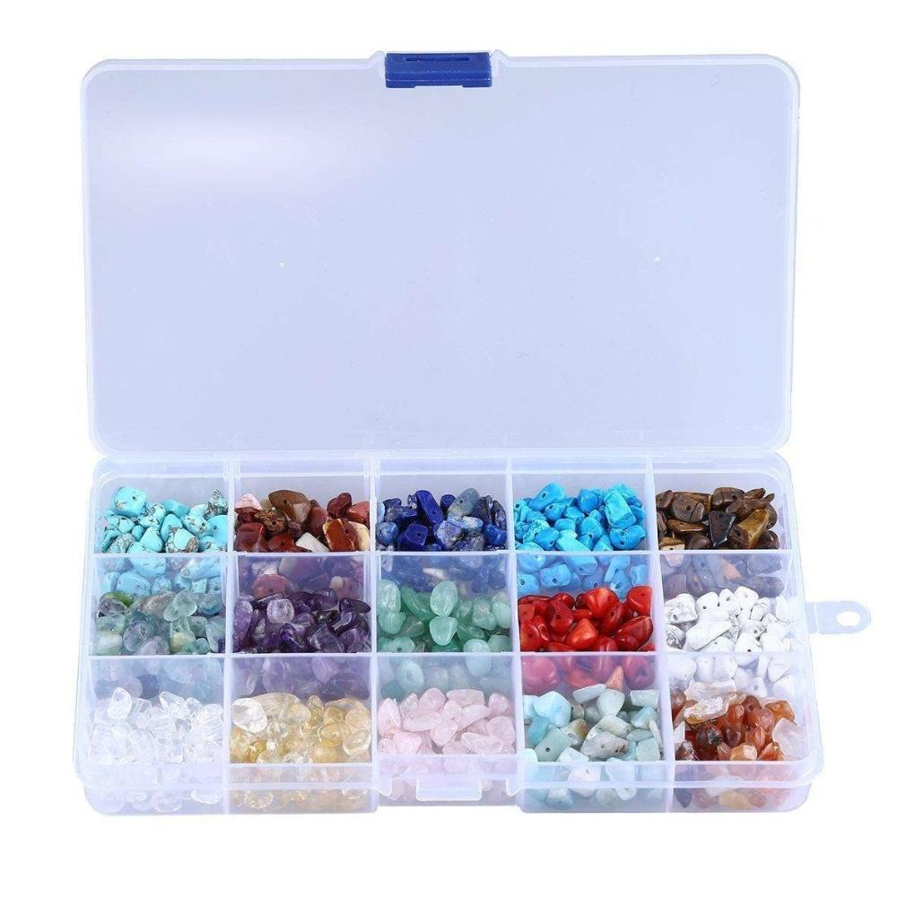 DIY Pärllåda med Crystal Beads och Stenar – Smyckestillverkning