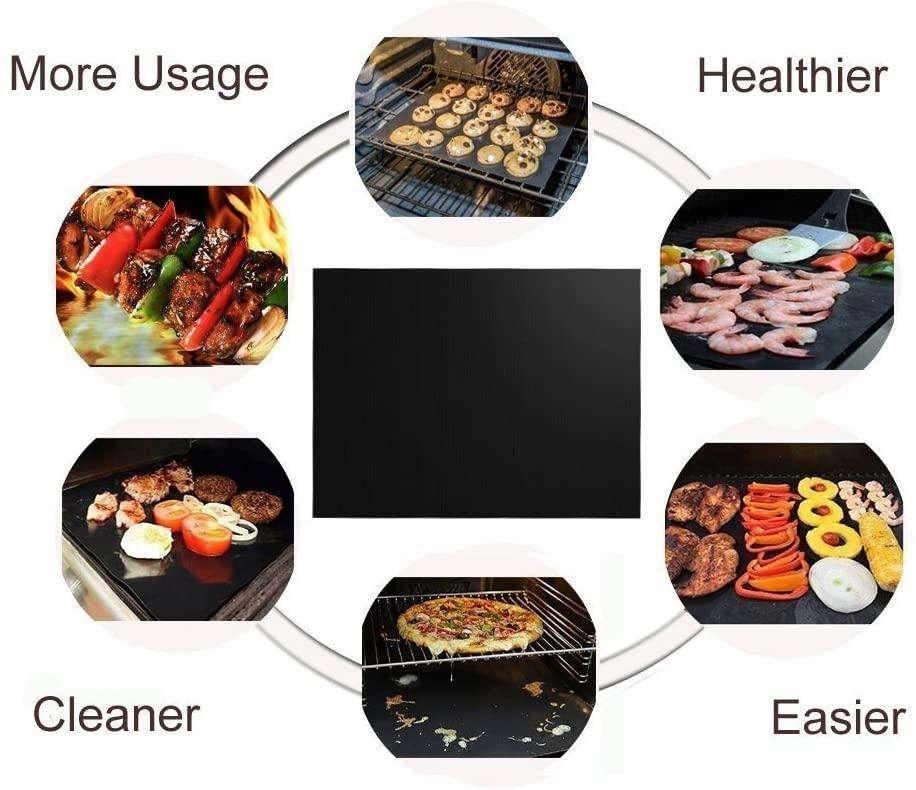Grillmatta / Ugnsmatta - Non Stick - 40x33 - 3st