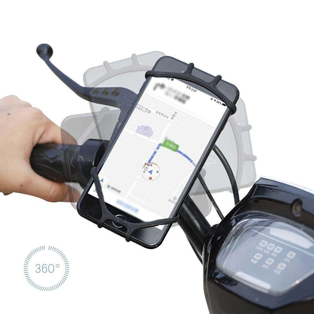 Mobiltelefonhållare för El-scooter, Cykel och Barnvagn