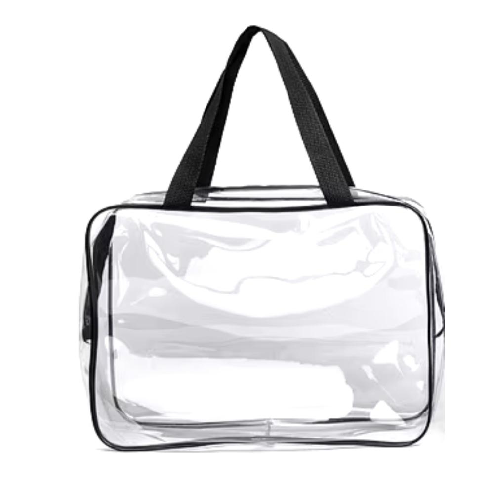 Necessary transparent make-up bag - Clear