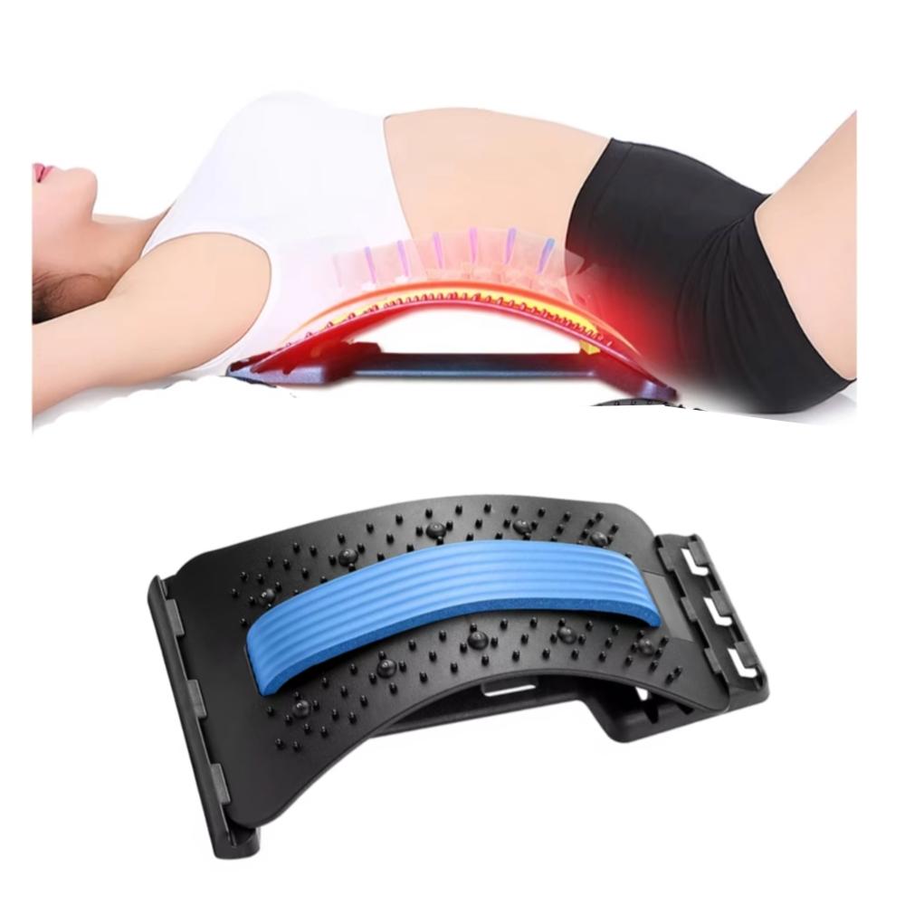 Ryggsträckare - Ryggstretchare - Back Stretch Equipment Fitness - Blå