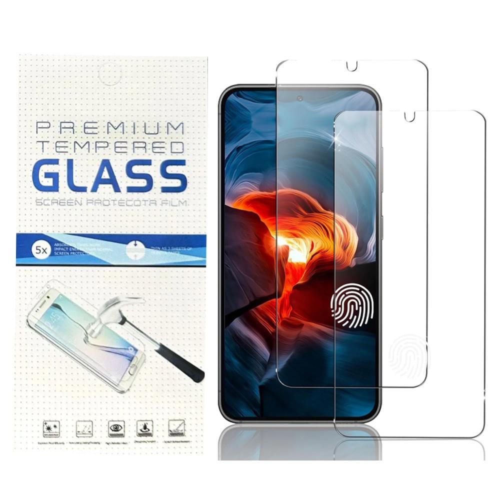 Samsung Härdat Glas Skärmskydd för Galaxy A35 - 2 Pack