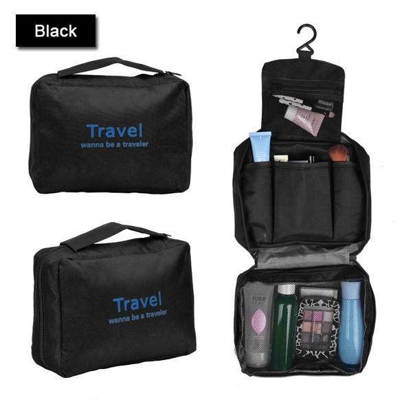 Upphängningsbar Necessär för Smink och Toalettartiklar