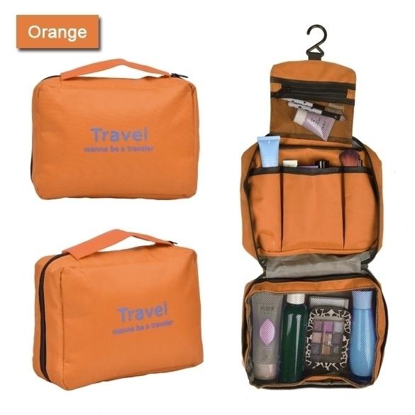 Upphängningsbar Necessär för Smink och Toalettartiklar