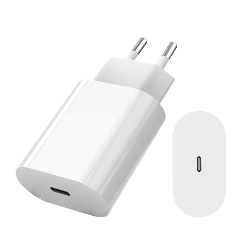 20W iPhone Snabbladdare - Adapter Kabel 2m