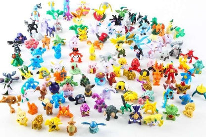 24st Färgglada Pokemon Figurer - Samlar Mini Pokemon Pikachu