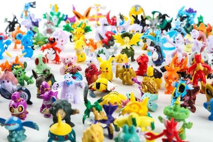 24st Färgglada Pokemon Figurer - Samlar Mini Pokemon Pikachu