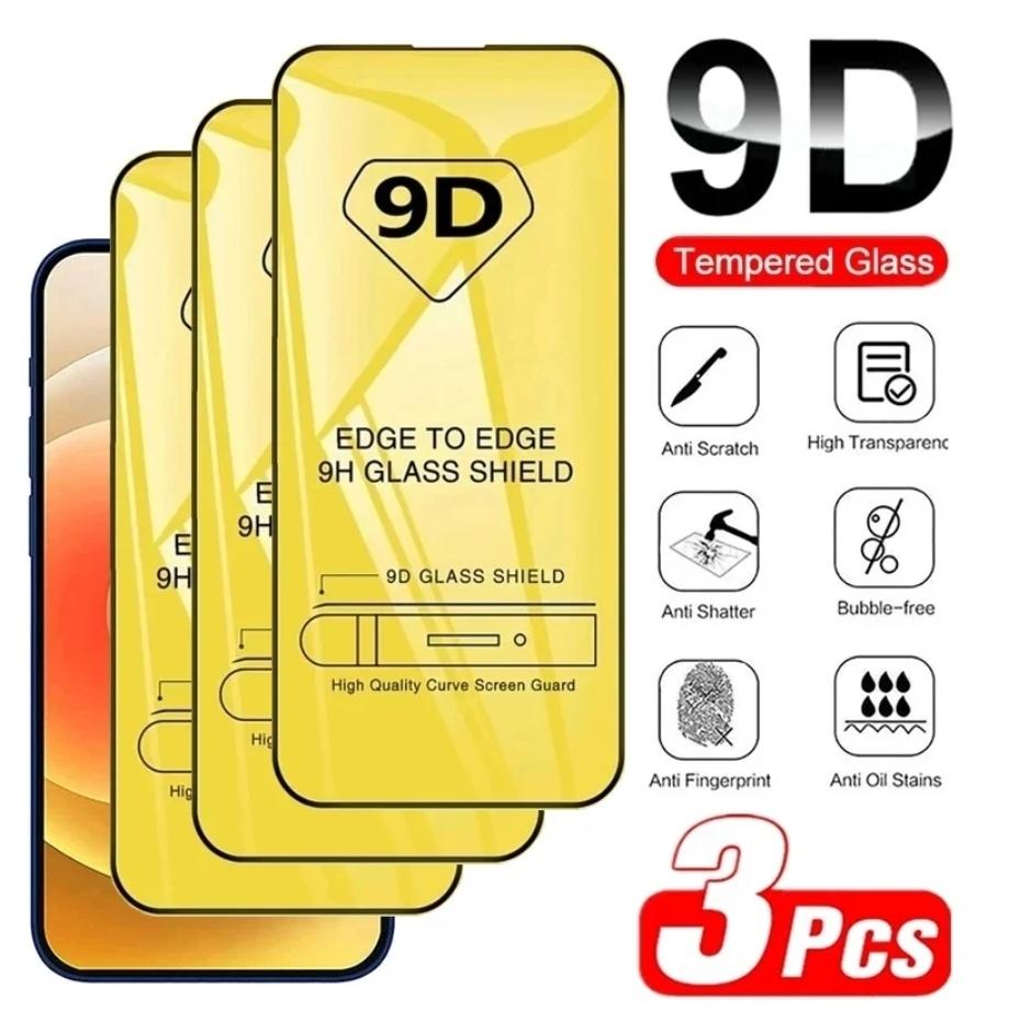 3-pack Tempered Glass Screen Protector for iPhone 13 Pro Max/14 Plus