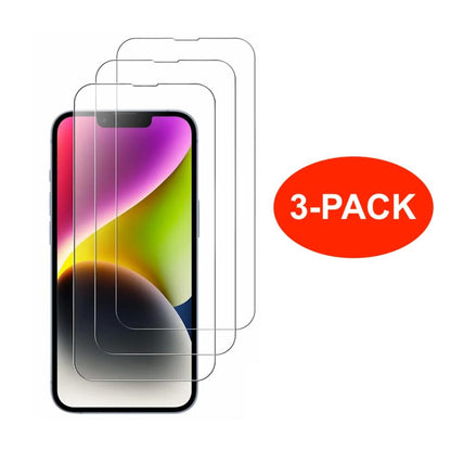 3-pack iPhone 12/12 Pro Härdat Glas Skärmskydd