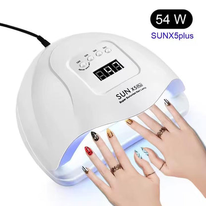 Komplett Startkit för Gelénaglar med UV/LED-lampa – Proffskvalitet Hemma