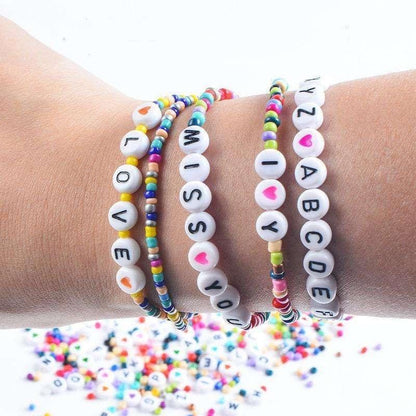 DIY Pärllåda med Seed Beads och Bokstavspärlor – 2400 Pärlor