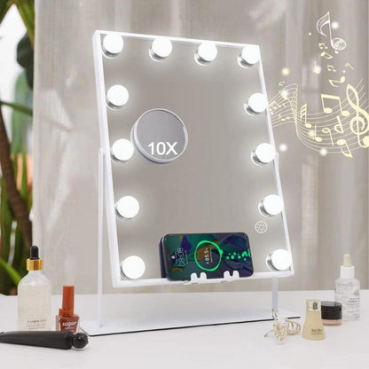 Professionell Sminkspegel med LED-belysning – Modern och Funktionell Design