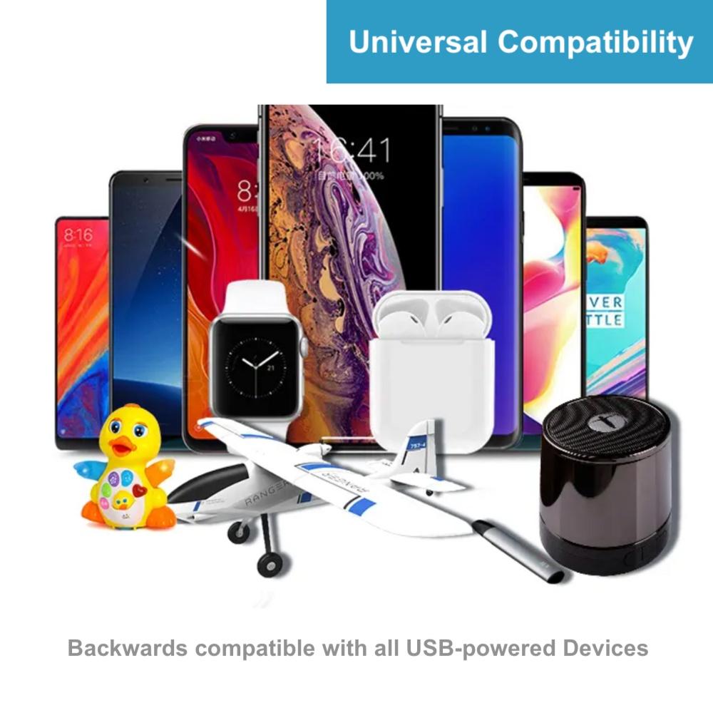Laddare till iphone med 2m kabel väggkablar