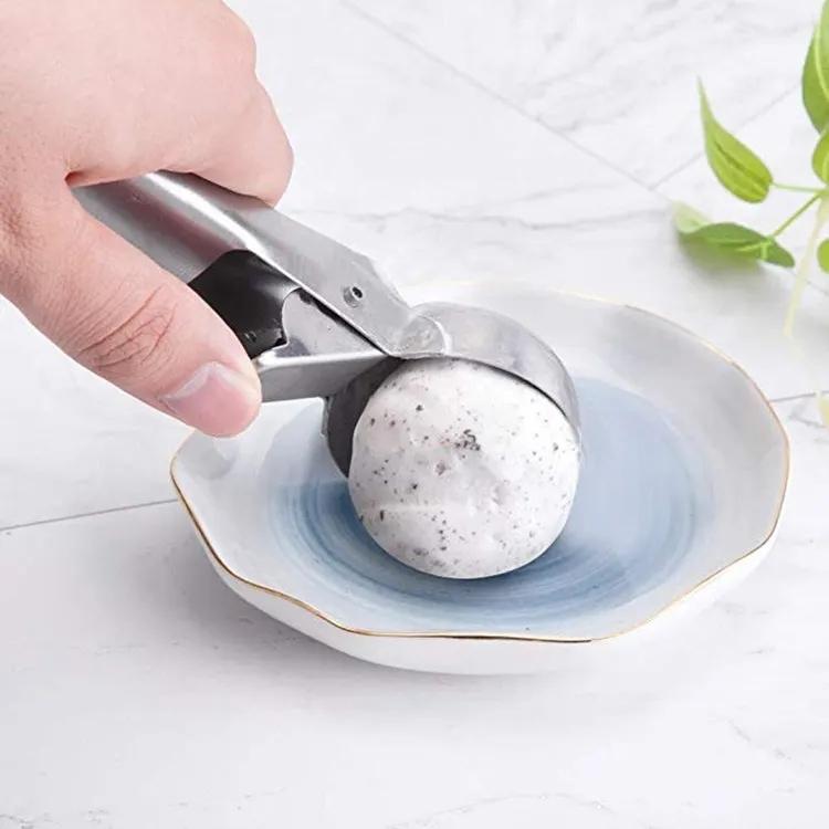 Large Ice Scoop with Ejector - Perfect Ice Balls with 1 Click