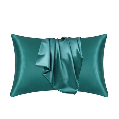 Lyxigt Satinörngott - Set med 2 Kuddfodral, 50 x 66 cm - Azure