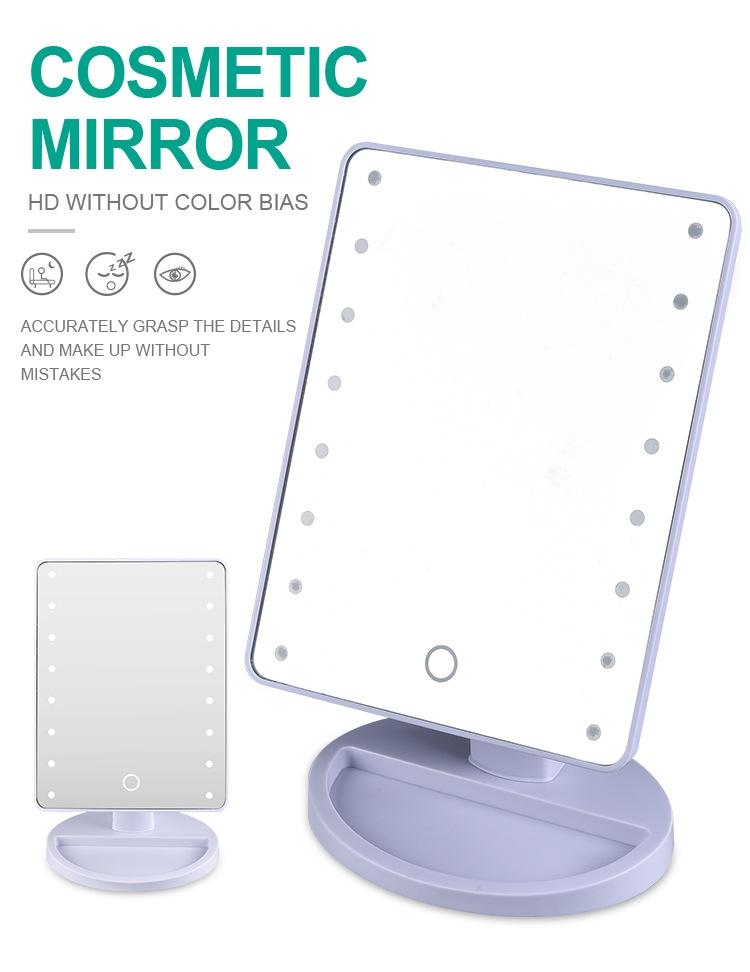 Sminkspegel med LED-lampor - Perfekt för Makeup