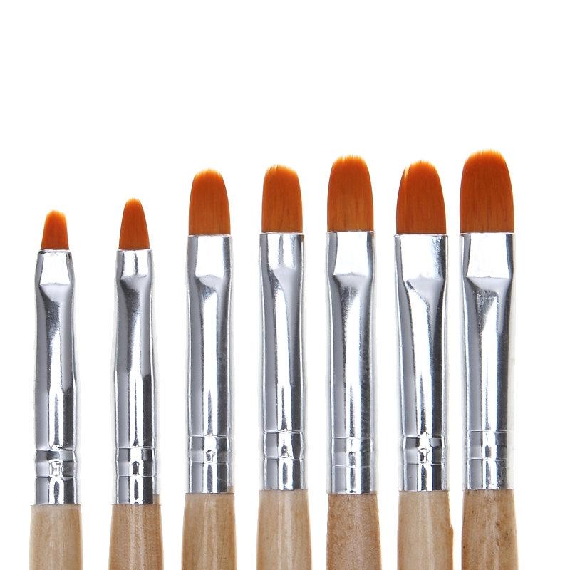 Nagelverktyg - 7 Penslar &amp; 5 Dotting Tools för Perfekt Nagelkonst