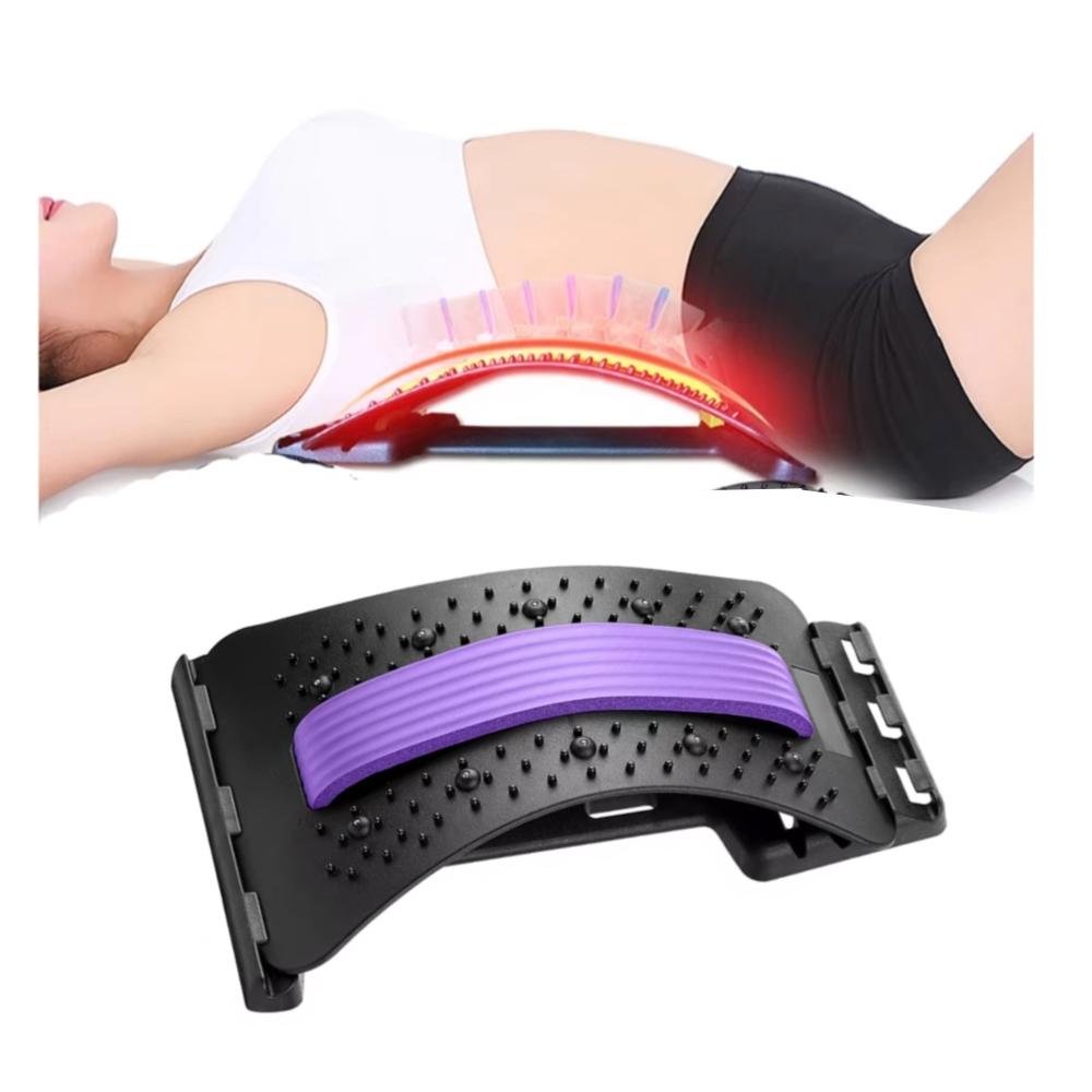 Ryggsträckare - Ryggstretchare - Back Stretch Equipment Fitness - Lila