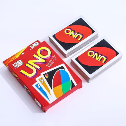 Uno basic kortspel familjespel