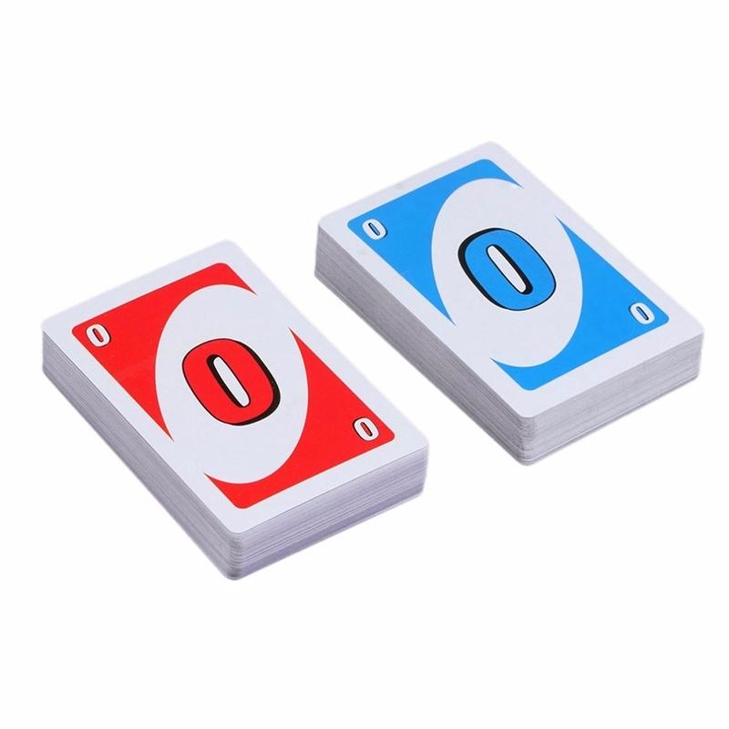 Uno basic kortspel familjespel