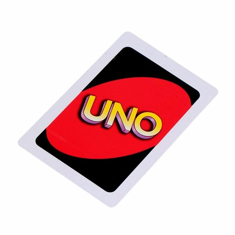 Uno basic kortspel familjespel