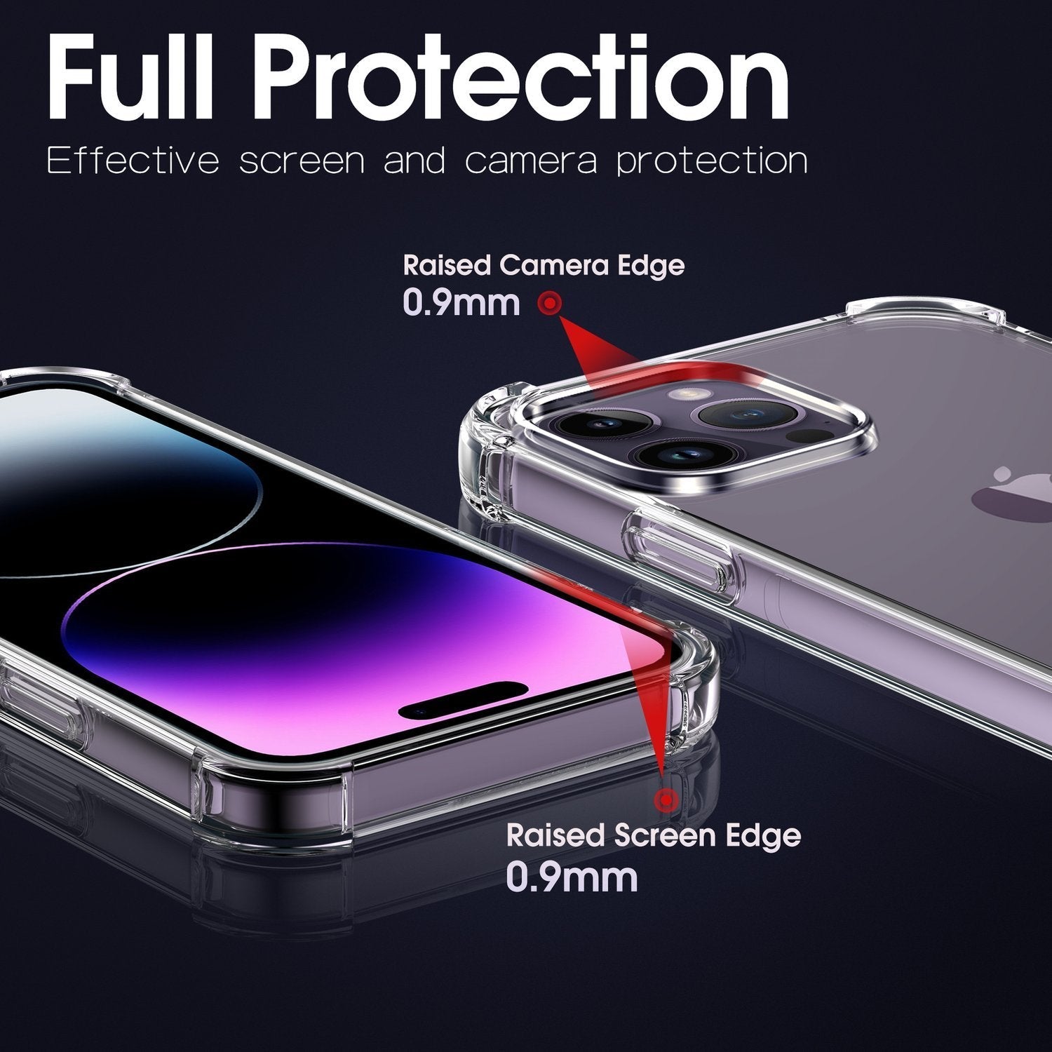 iPhone 13 Pro Silikon Shockproof Skal