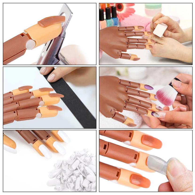 Nail training hand - Practice hand